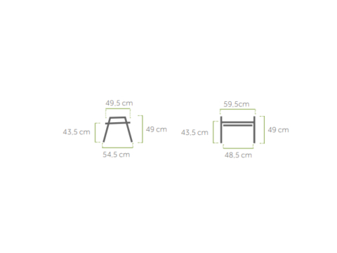 MWH Elements Hocker Iron Grey
