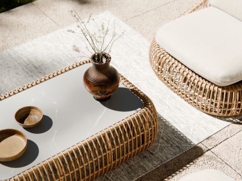 Royal Garden Norden Lounge Set 1 sand