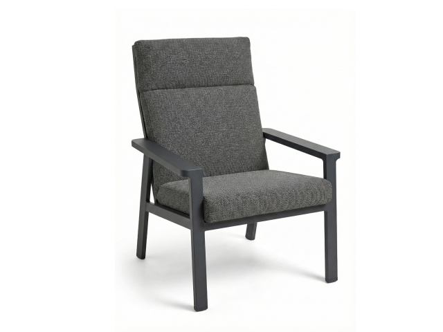 Royal Garden Focosa Loungesessel R&uuml;ckenlehne verstellbar anthrazit