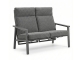 Royal Garden Focosa 2-Sitzer Sofa R�ckenlehne verstellbar anthrazit
